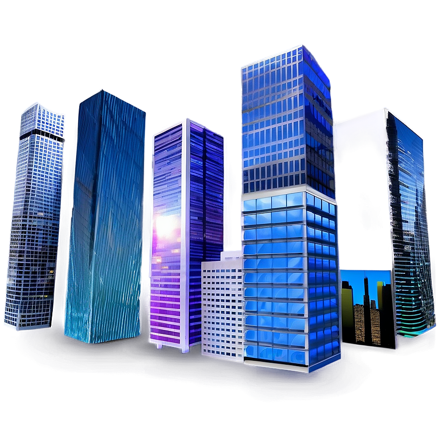 Urban Skyscraper Skyline Png Aud