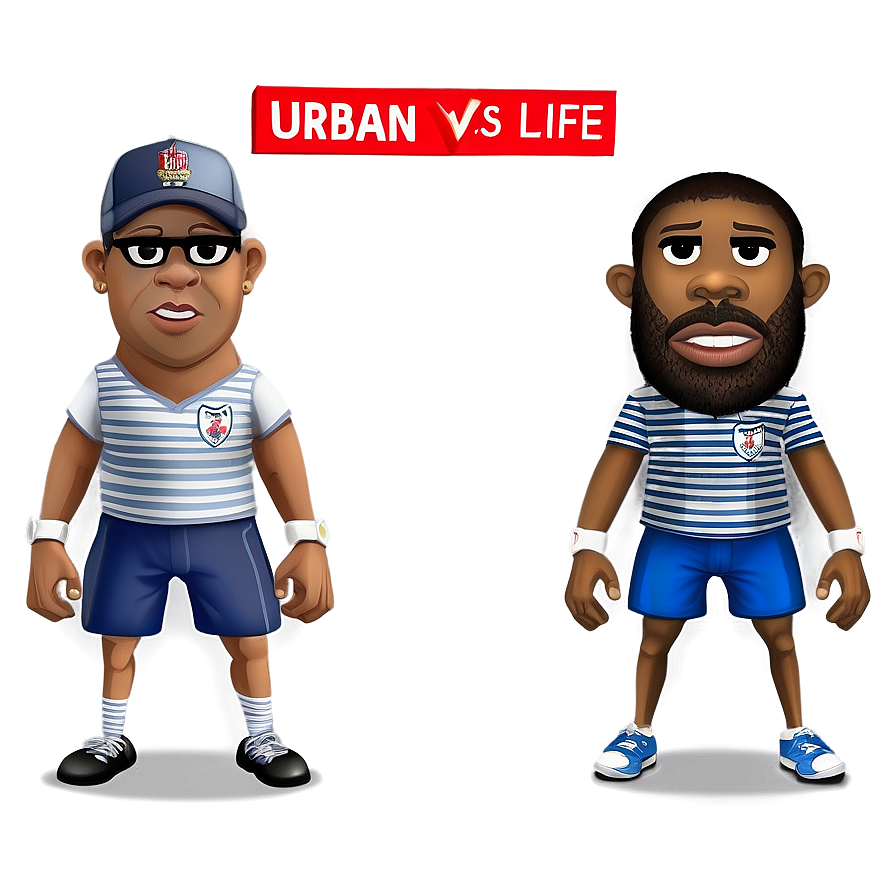 Urban Vs Rural Life Clash Png Tsm32