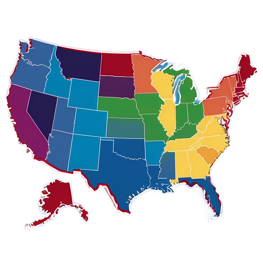 Us Map Outline For Students Png Yyc