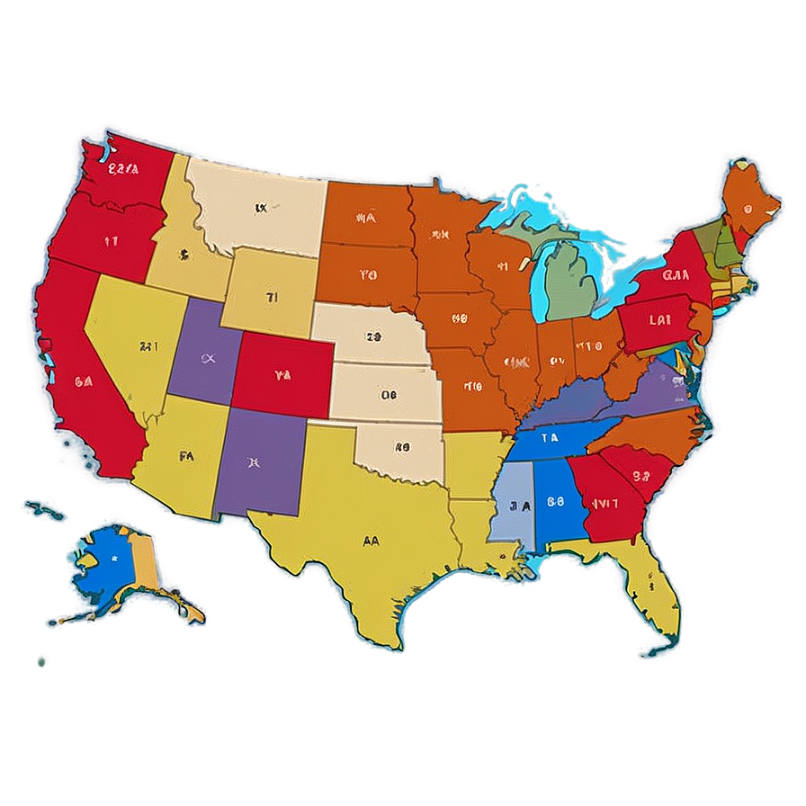 Usa Map With Counties Png Tne