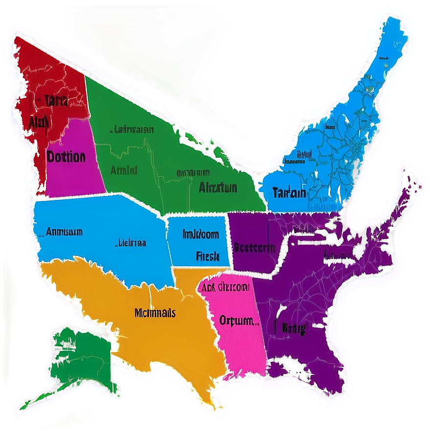 Usa Map With Major Cities Png Sid87