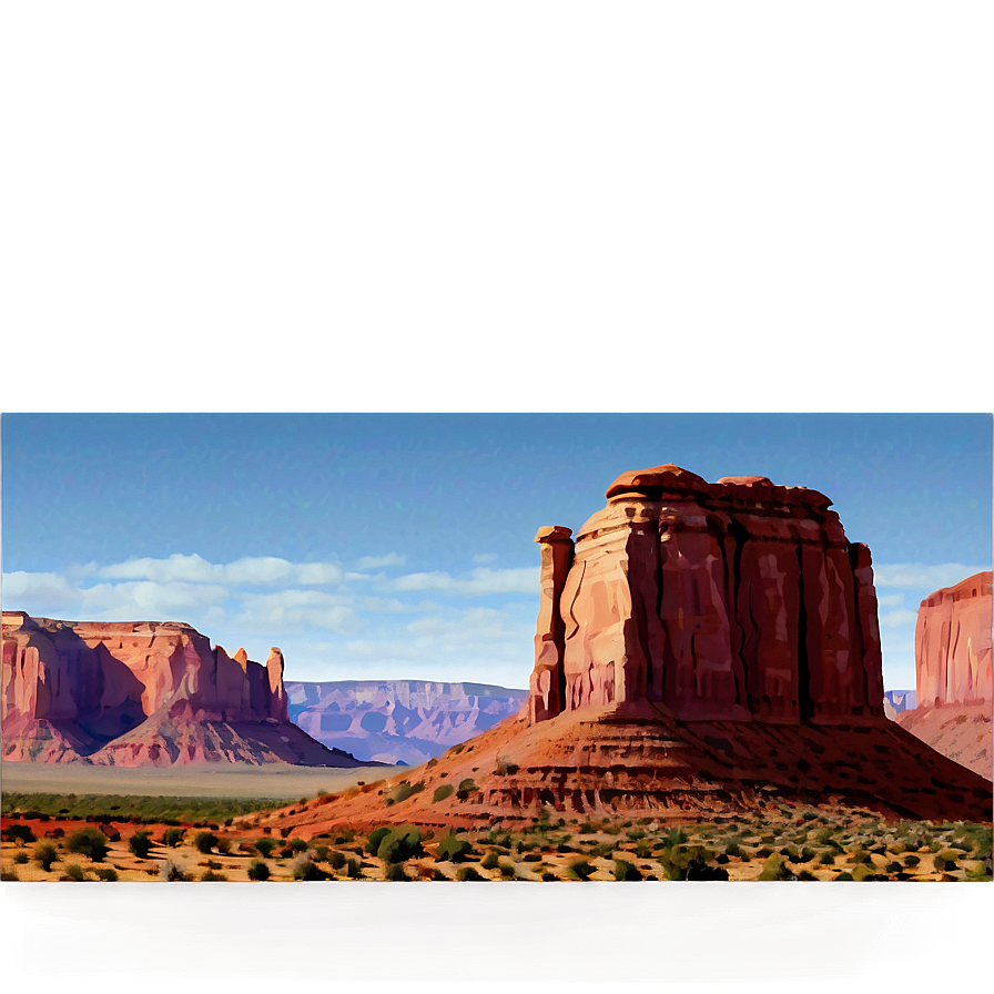 Utah Desert Scene Png Rqq32