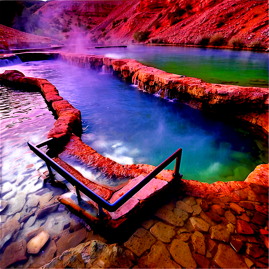 Utah Hot Springs Png 26