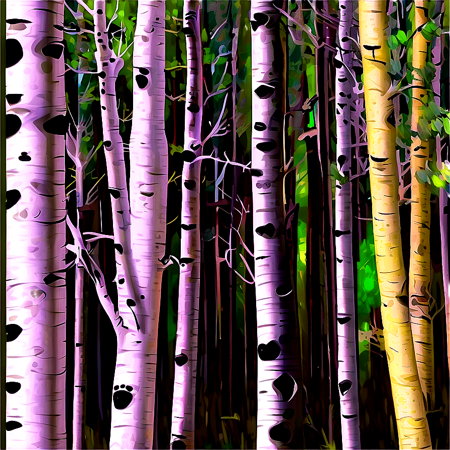 Utah Quaking Aspen Forest Png 54