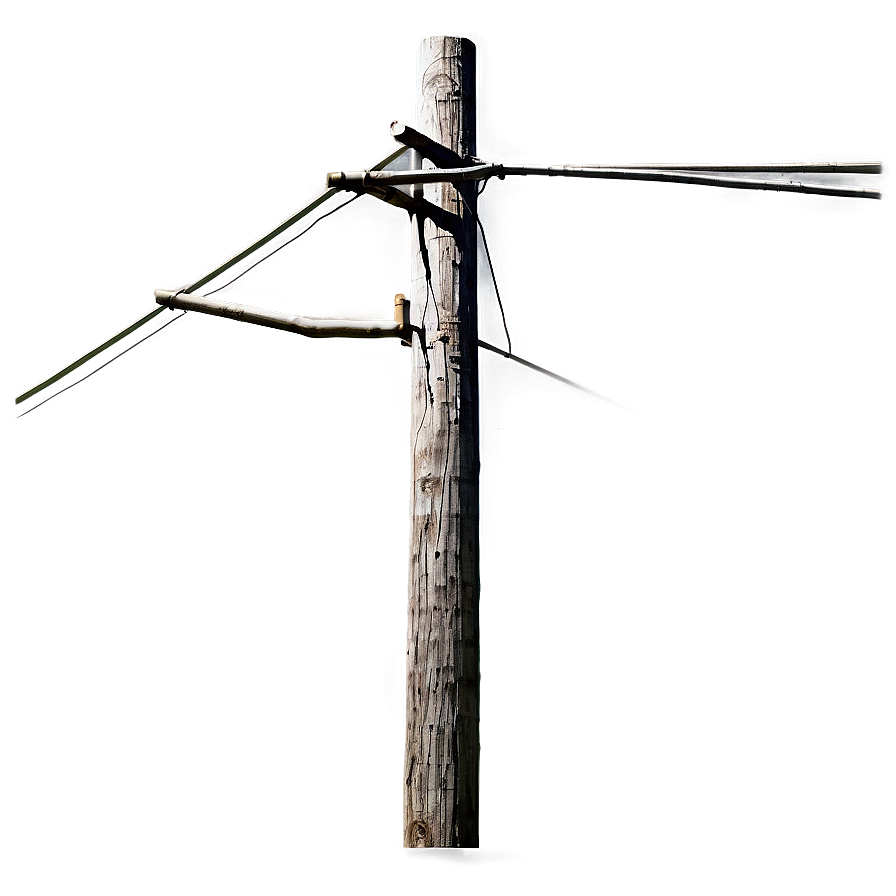 Utility Pole In Rural Area Png 06262024