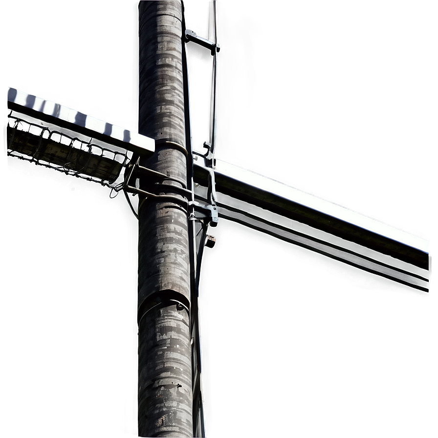 Utility Pole With Antenna Png Uah