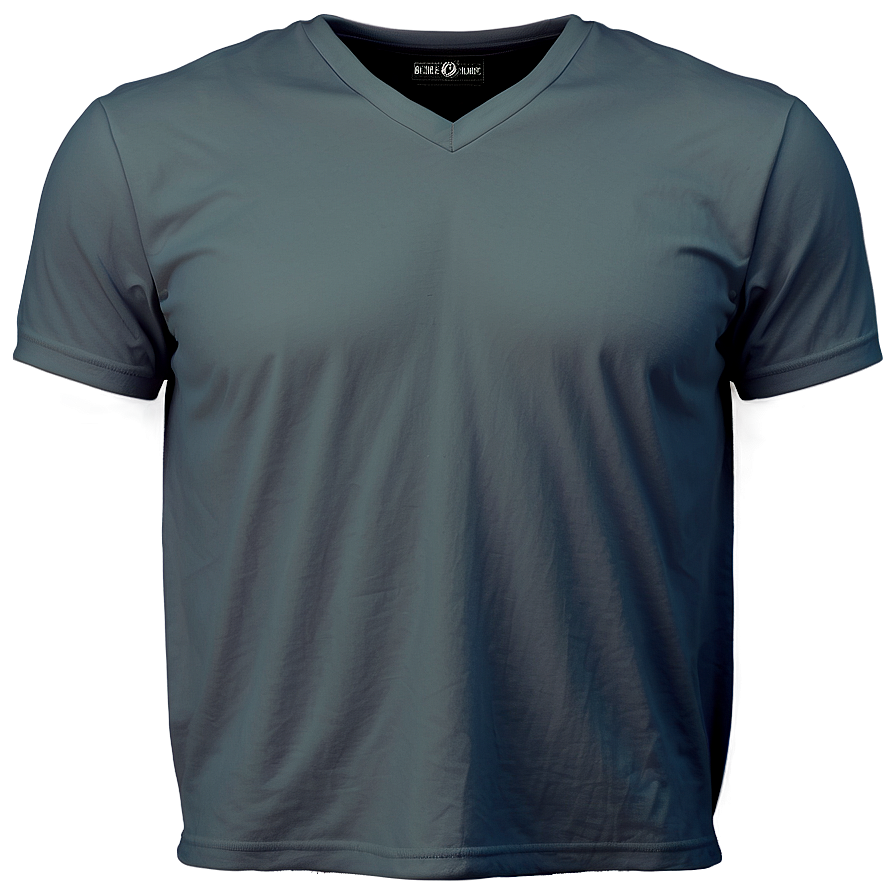 V-neck T-shirt Template Png 85