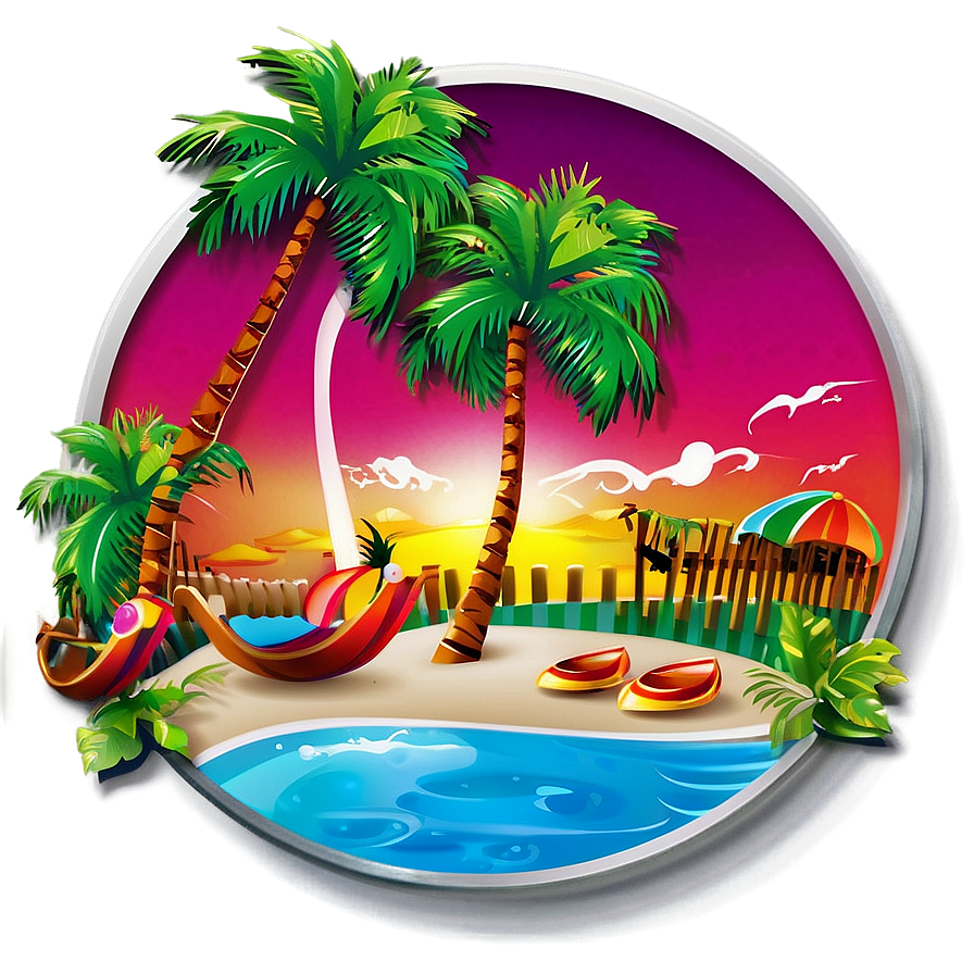 Vacation Beach Party Png 55