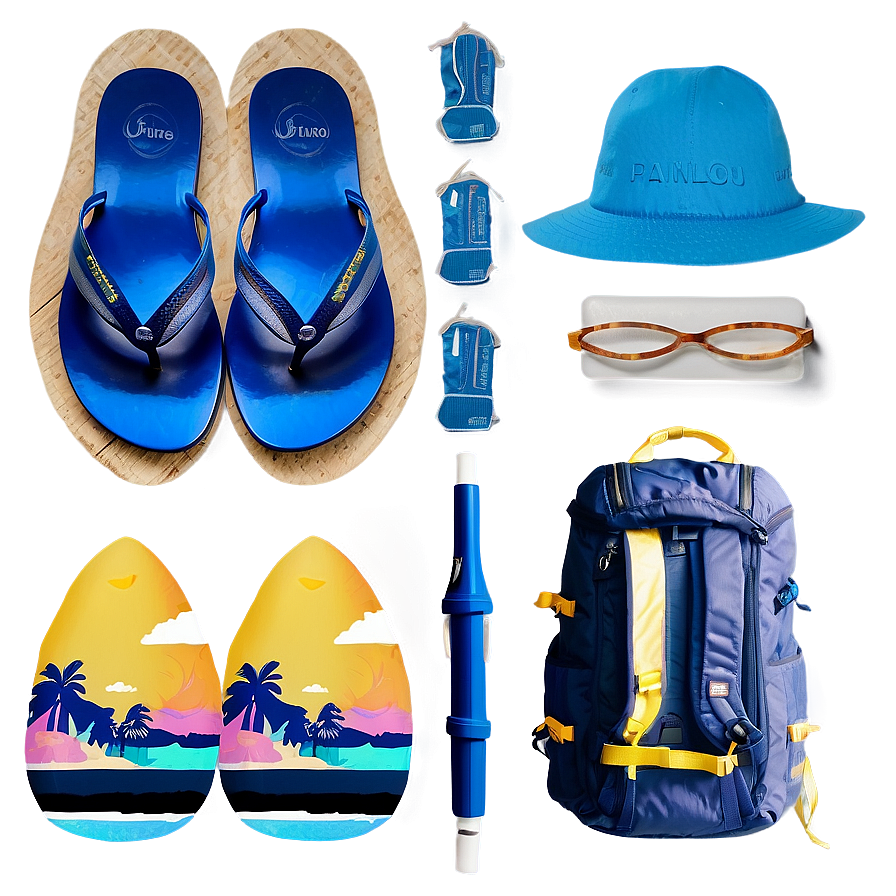 Vacation Packing Essentials Png Nlq1