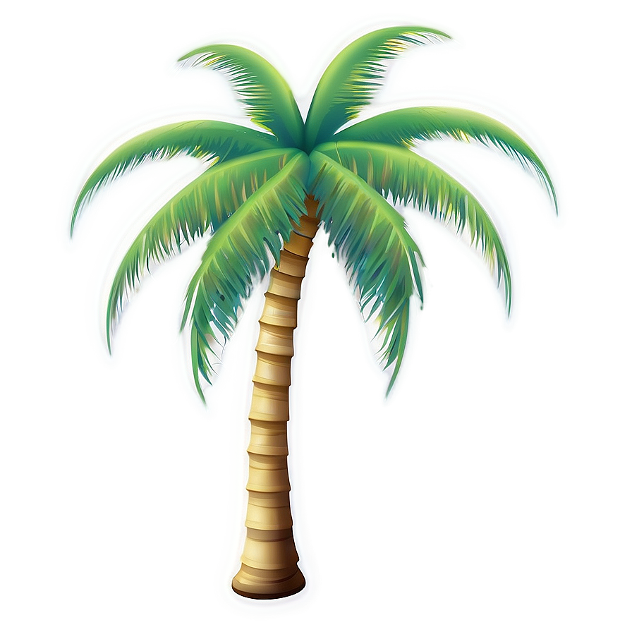 Vacation Palm Tree Emoji Png 92