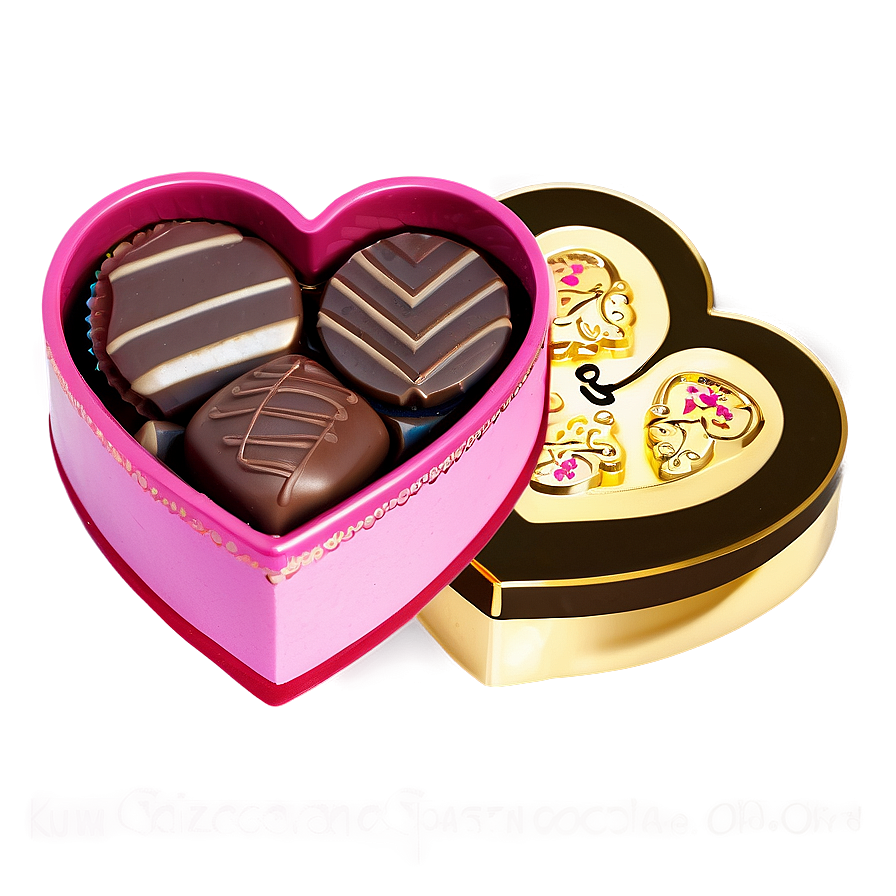 Valentine Chocolate Box Png Nce67