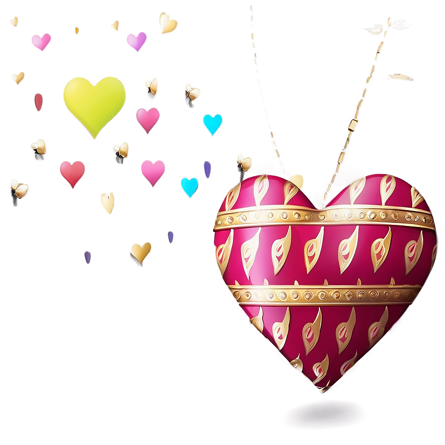 Valentine Heart Background Png 79