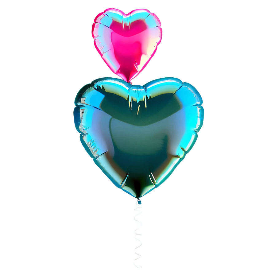 Valentine Heart Balloon Png Uky51