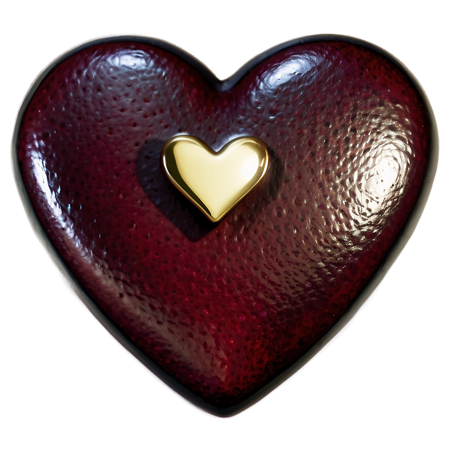 Valentine Heart Button Png 06262024