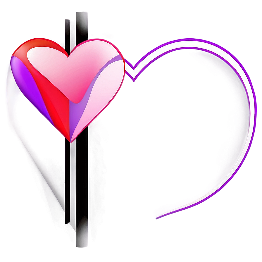 Valentine Heart Design Png Uyv86