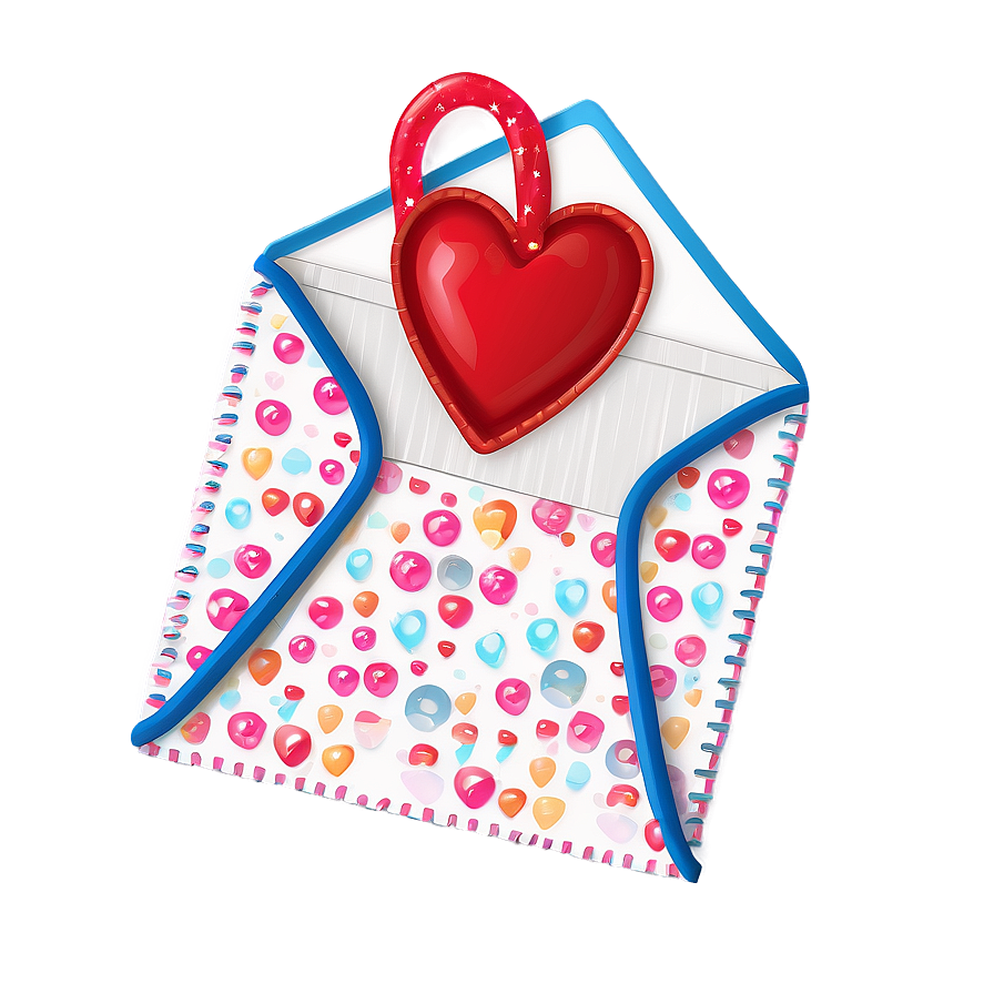 Valentine Heart Envelope Png Ytn43