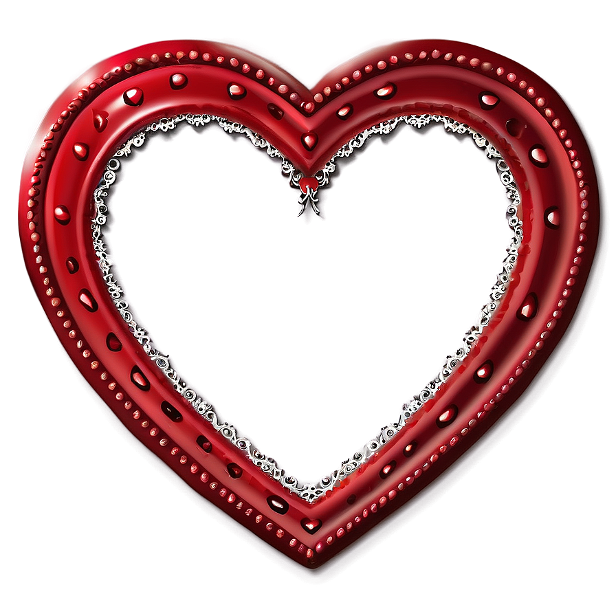 Valentine Heart Frame Png 06262024