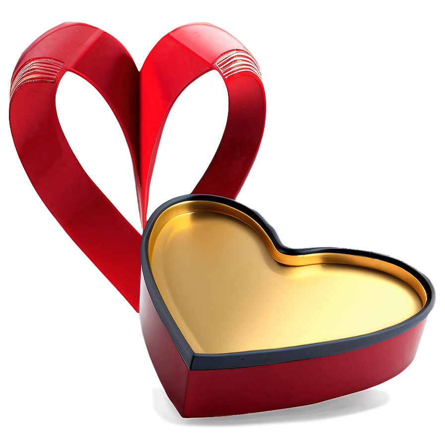 Valentine Heart Gift Png 84