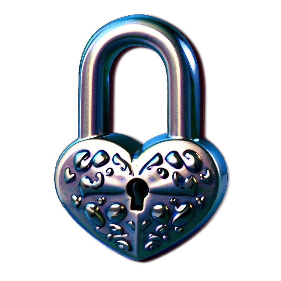 Valentine Heart Lock Png Qmf