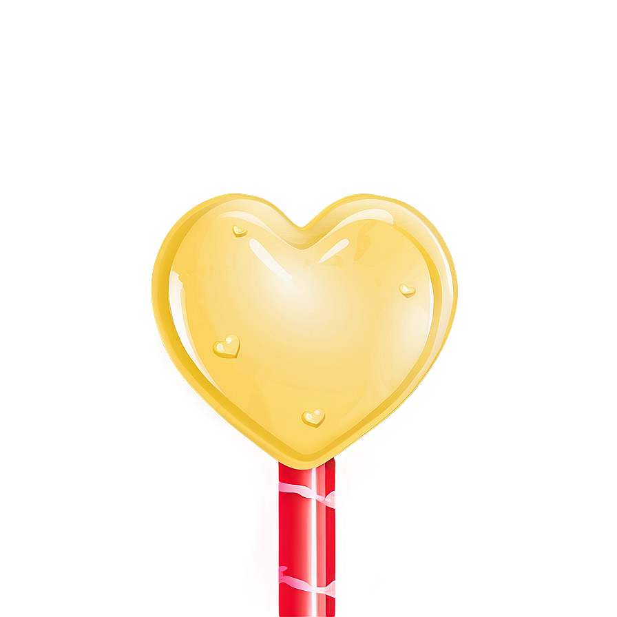 Valentine Heart Lollipop Png Yax