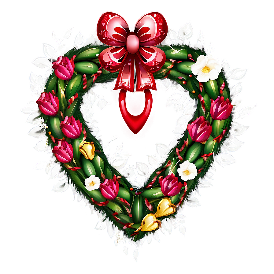 Valentine Heart Wreath Png Rsx