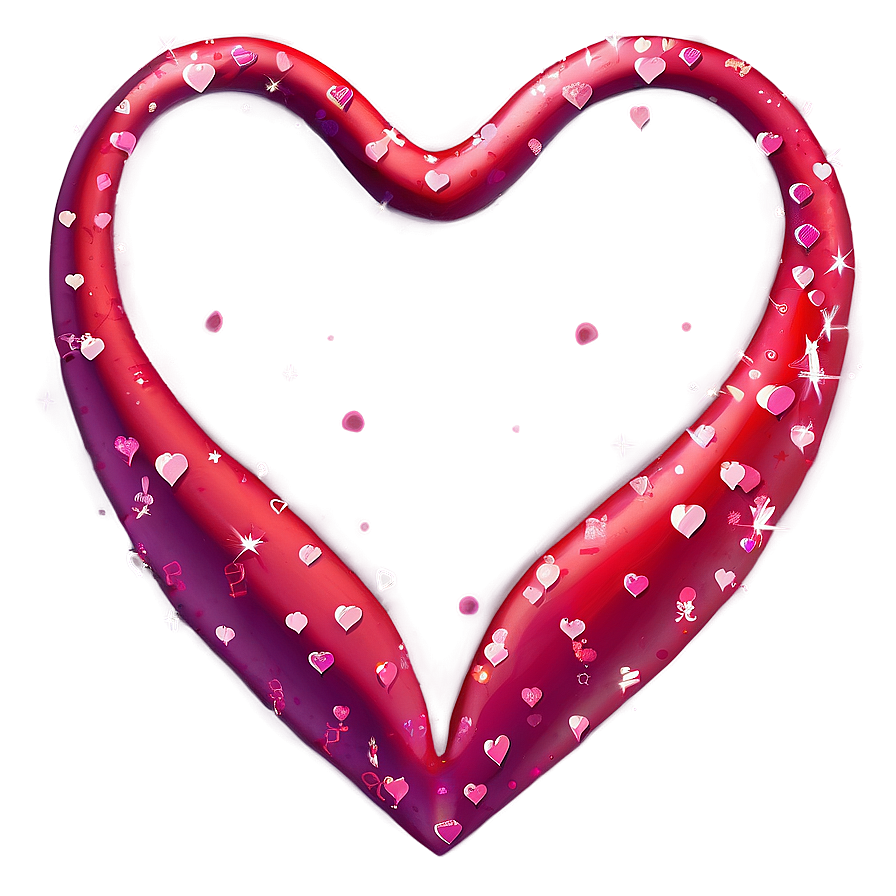 Valentine Hearts Png Odi