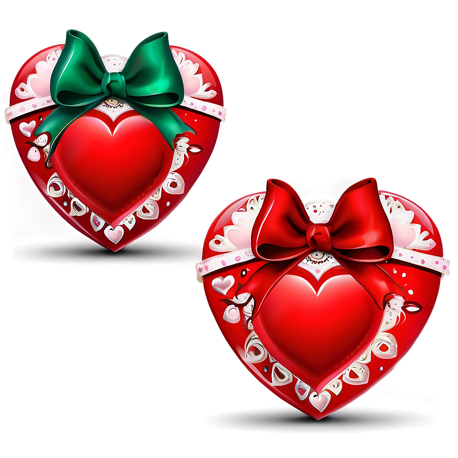 Valentine Red Bow Png Rpv67