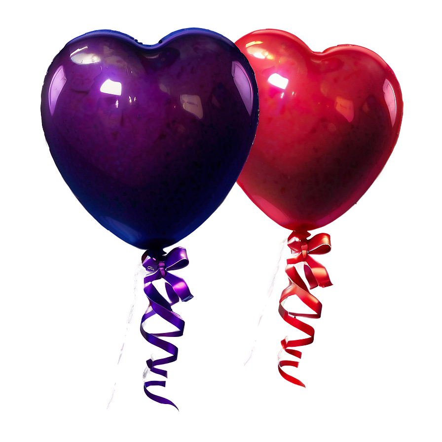 Valentine's Day Balloons Png 42