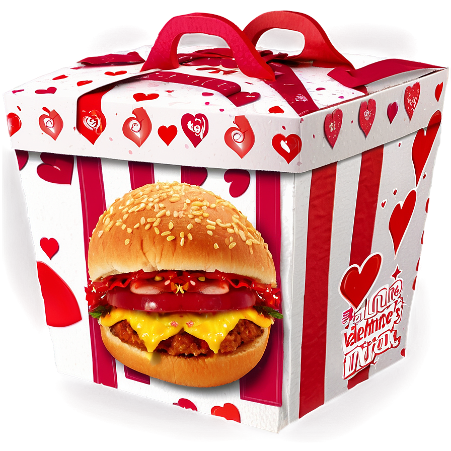 Valentine's Day Happy Meal Box Png 38