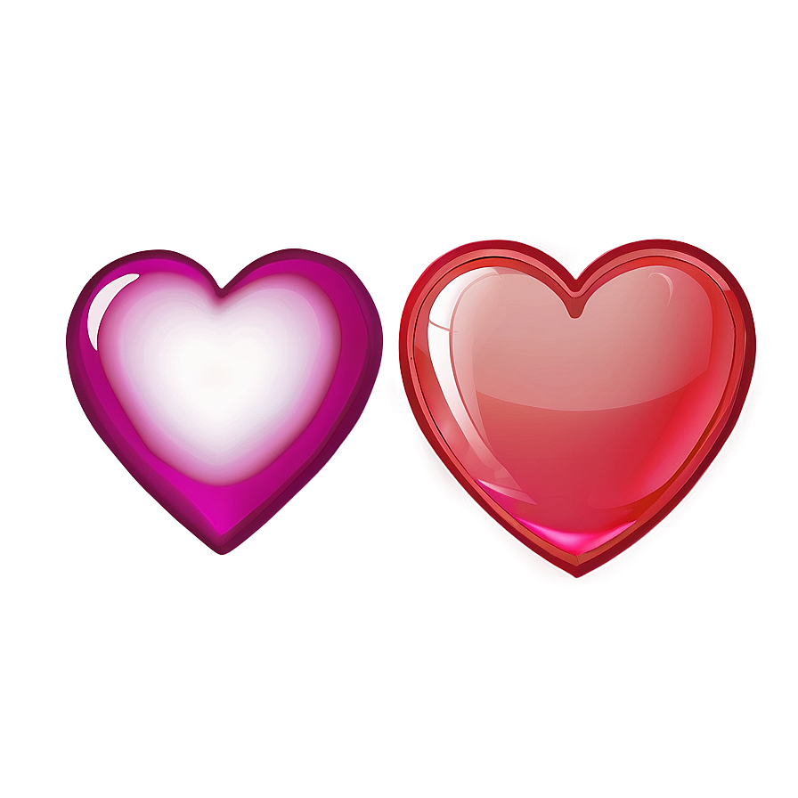 Valentine's Day Hearts Png 05062024