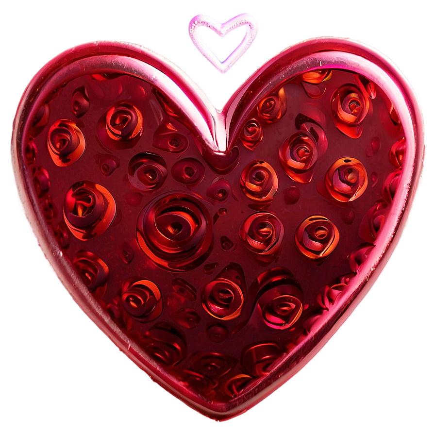 Valentine's Day Red Hearts Png Xtv