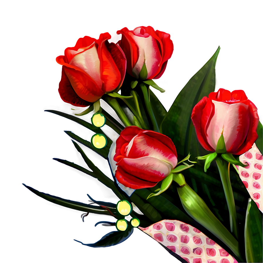 Valentines Day Bouquet Png 05212024