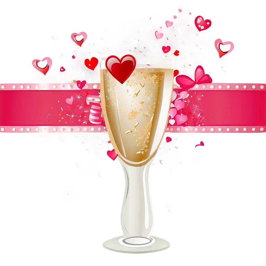 Valentines Day Champagne Png Iju