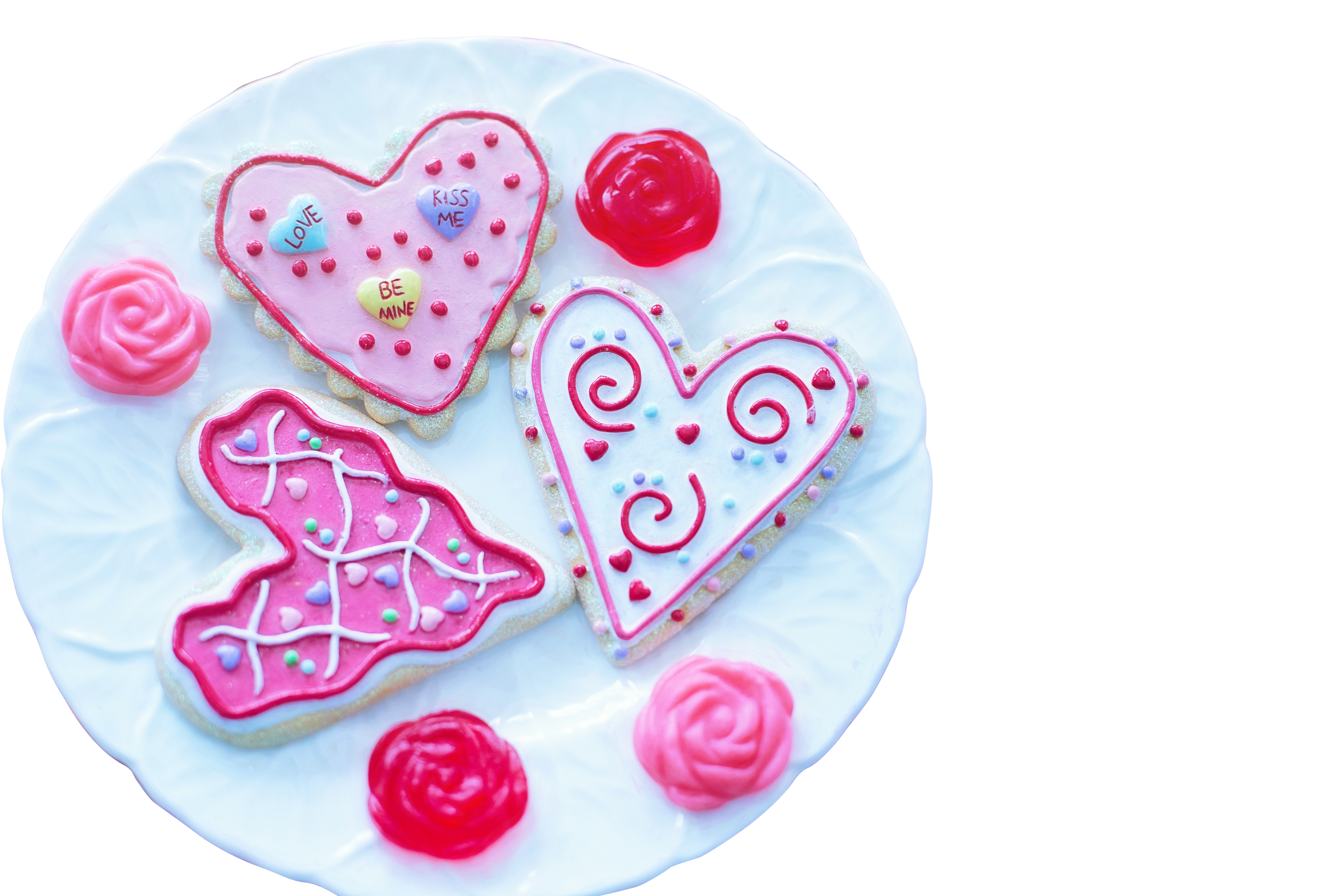 Valentines Day Heart Cookies