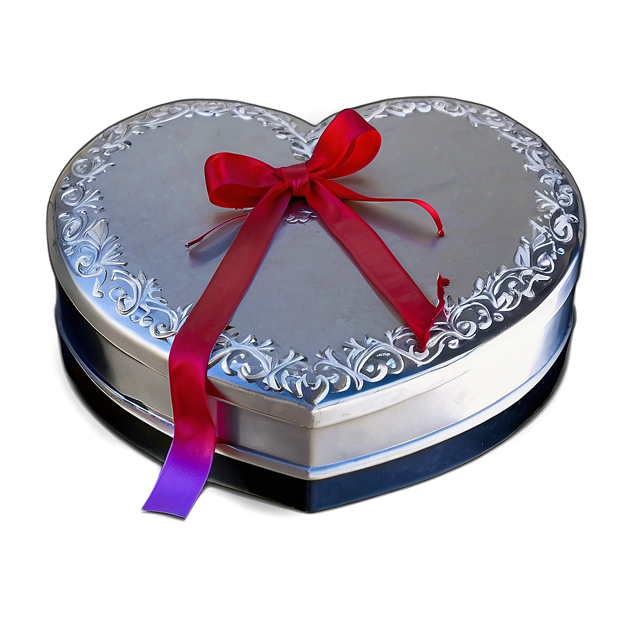 Valentines Day Heart Shaped Box Png Txk76