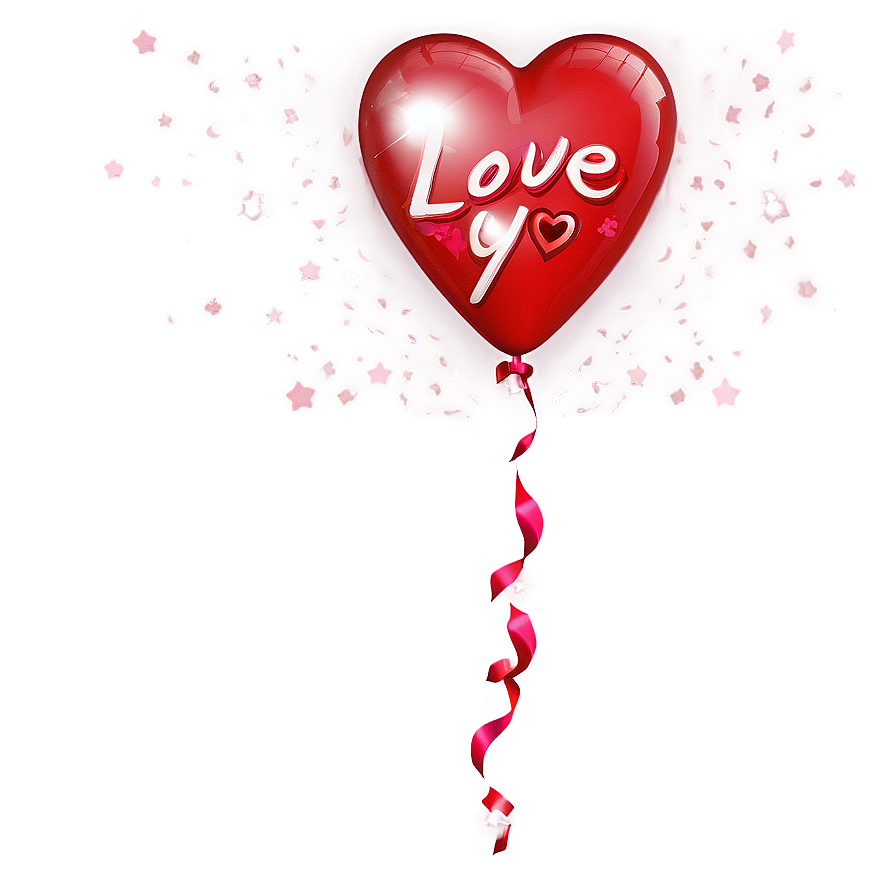 Valentines Day Love Balloon Png 45