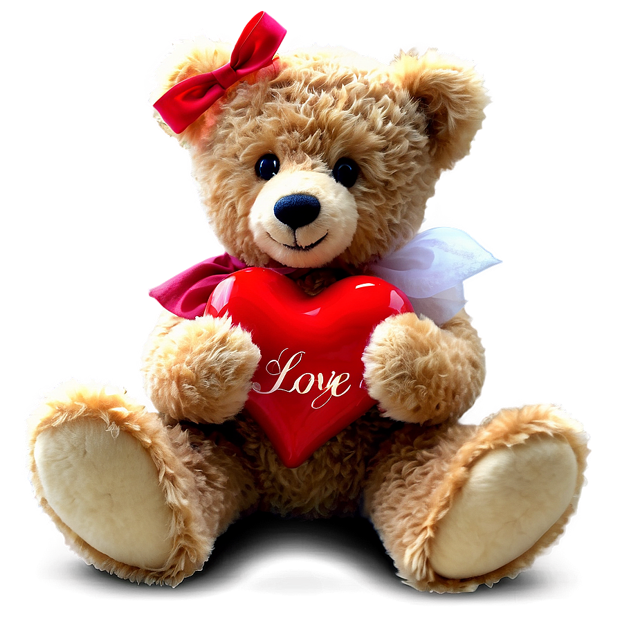 Valentines Day Teddy Bear Png 25