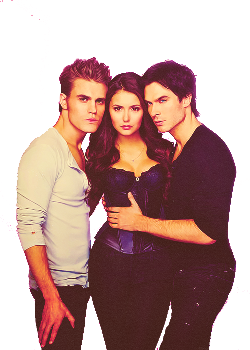 Vampire_ Diaries_ Trio_ Pose