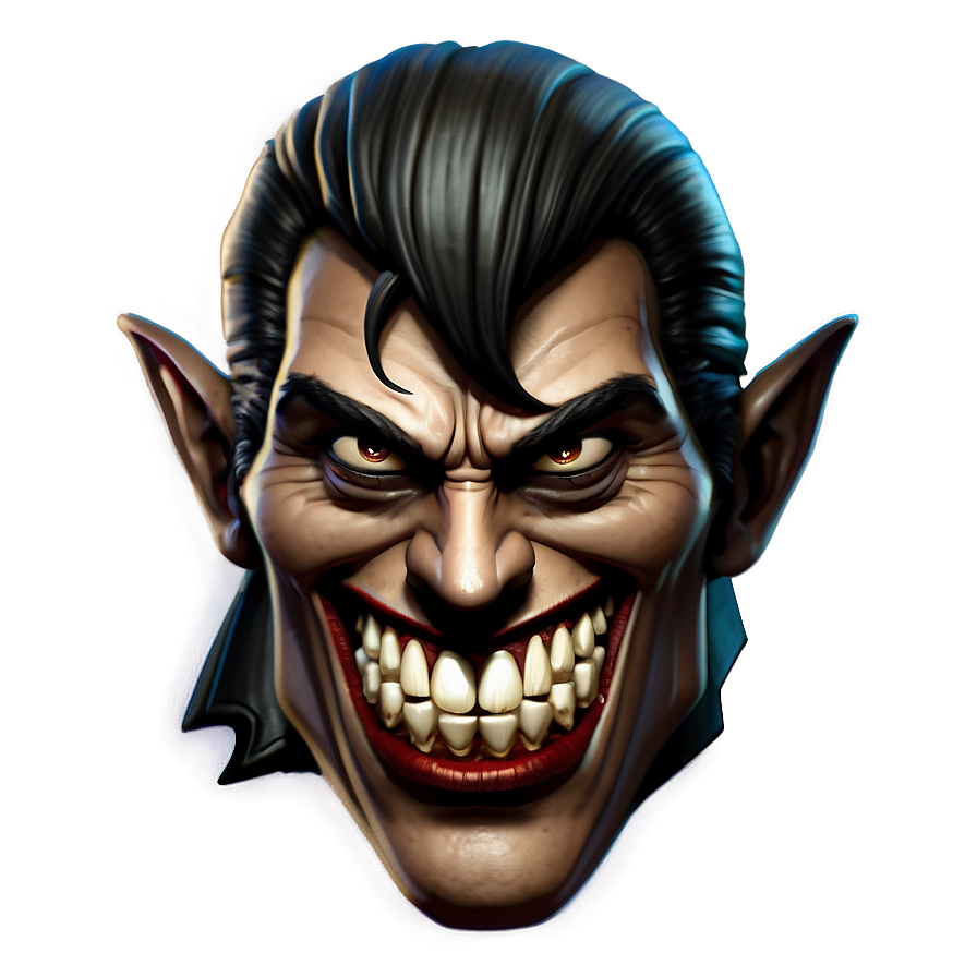 Vampire Face Cartoon Png Fhv