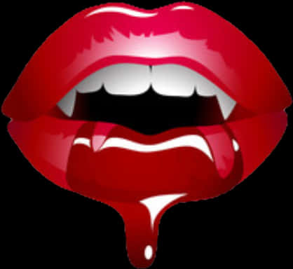 Vampire_ Lips_ Blood_ Drip