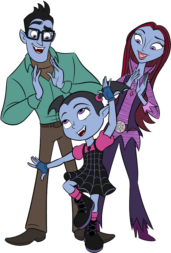 Vampirina Family Portrait