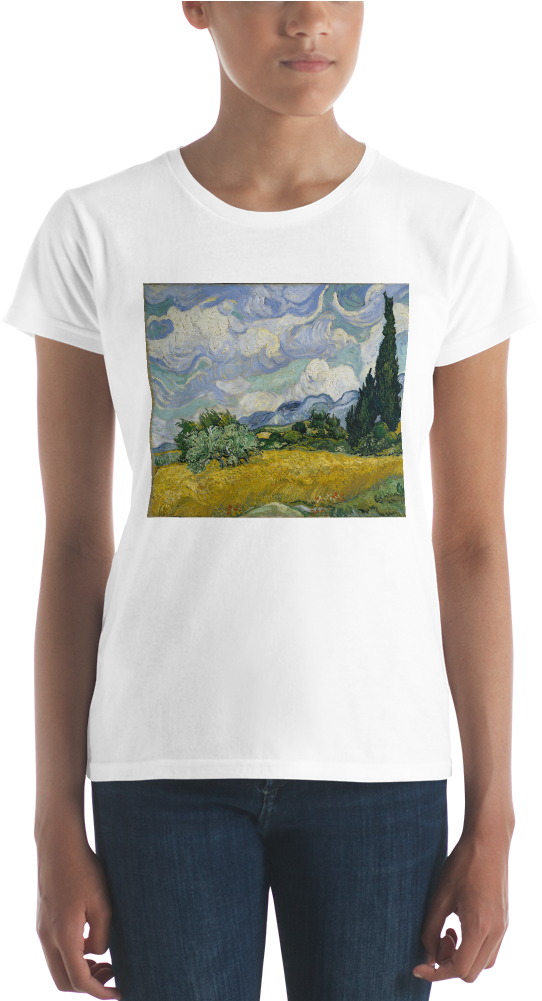 Van Gogh Artwork T Shirt Design