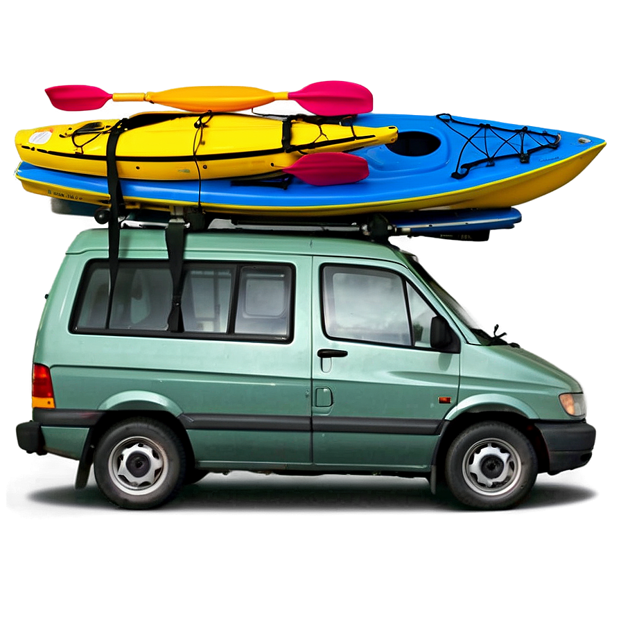 Van With Kayak On Roof Png 06202024