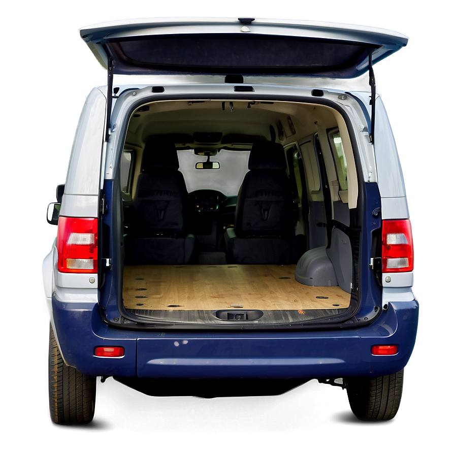 Van With Open Trunk Png Nlr