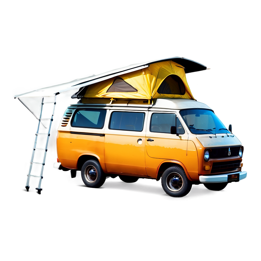 Van With Rooftop Tent Png 86