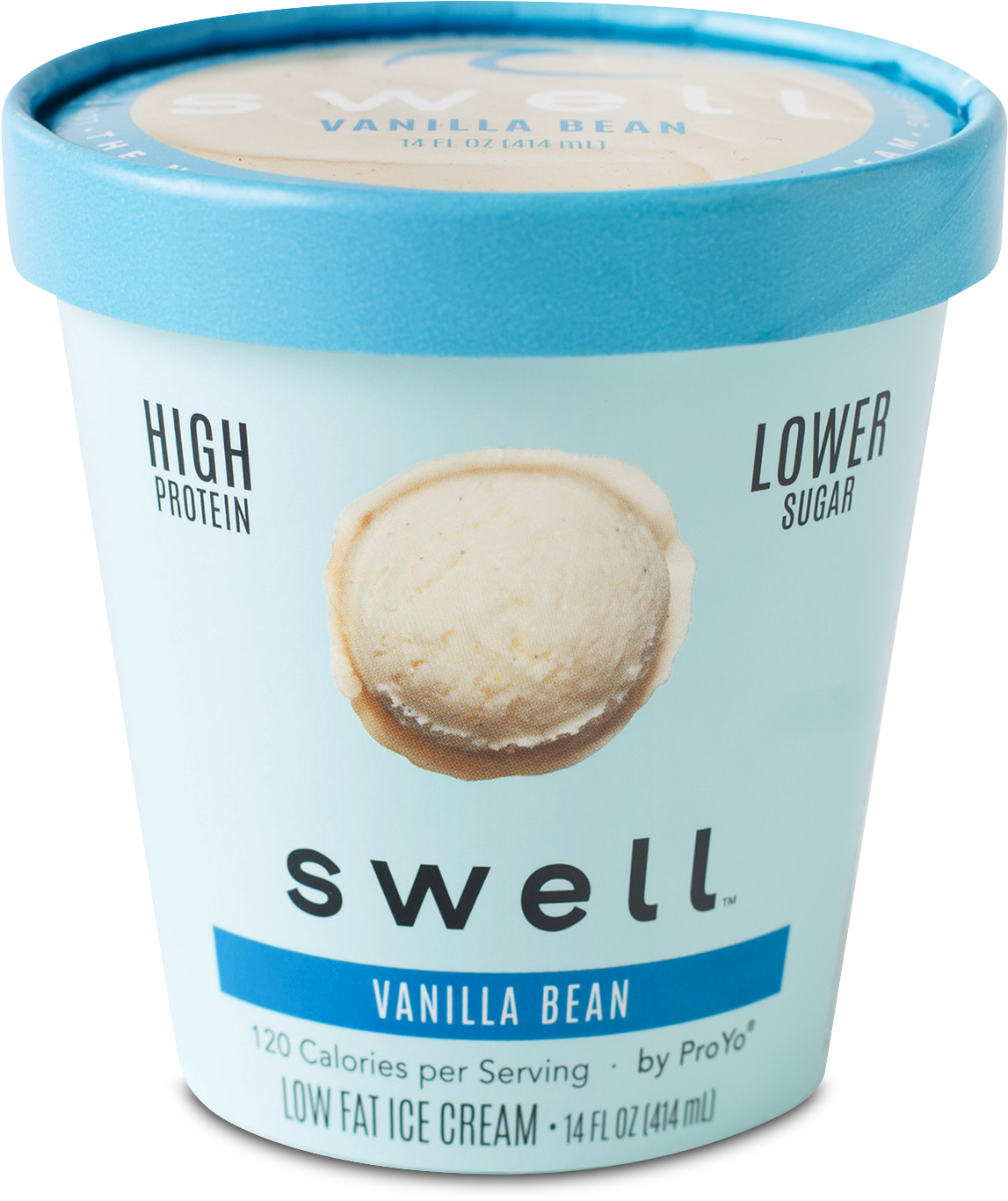 Vanilla Bean Ice Cream Container