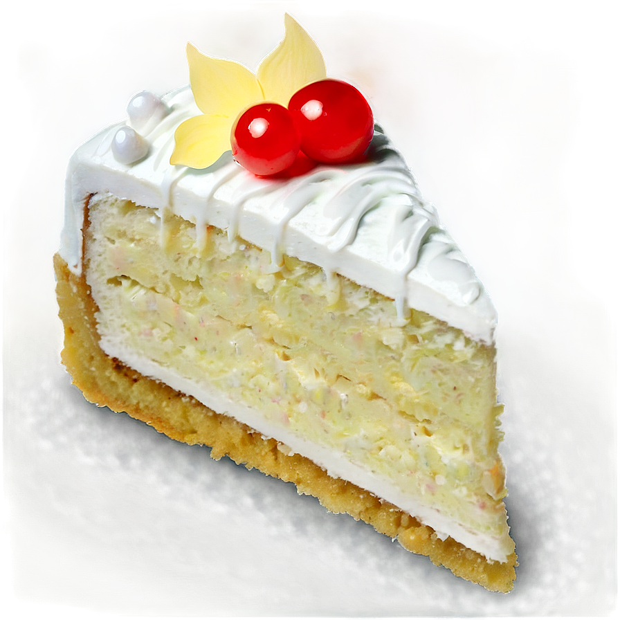 Vanilla Cake Slice Png 29