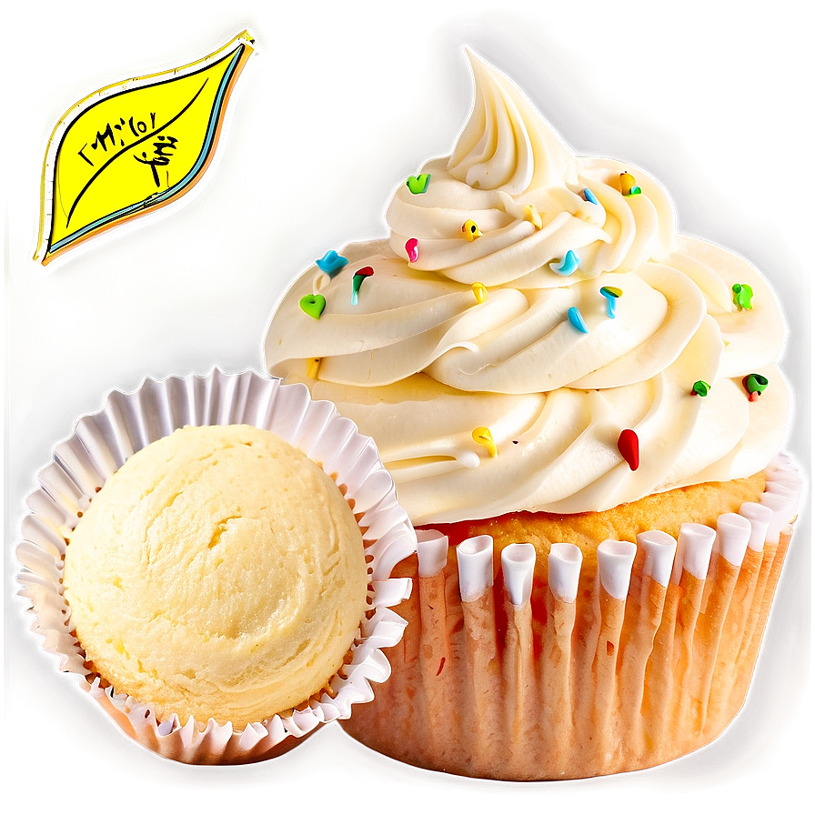 Vanilla Cupcakes Png 06112024