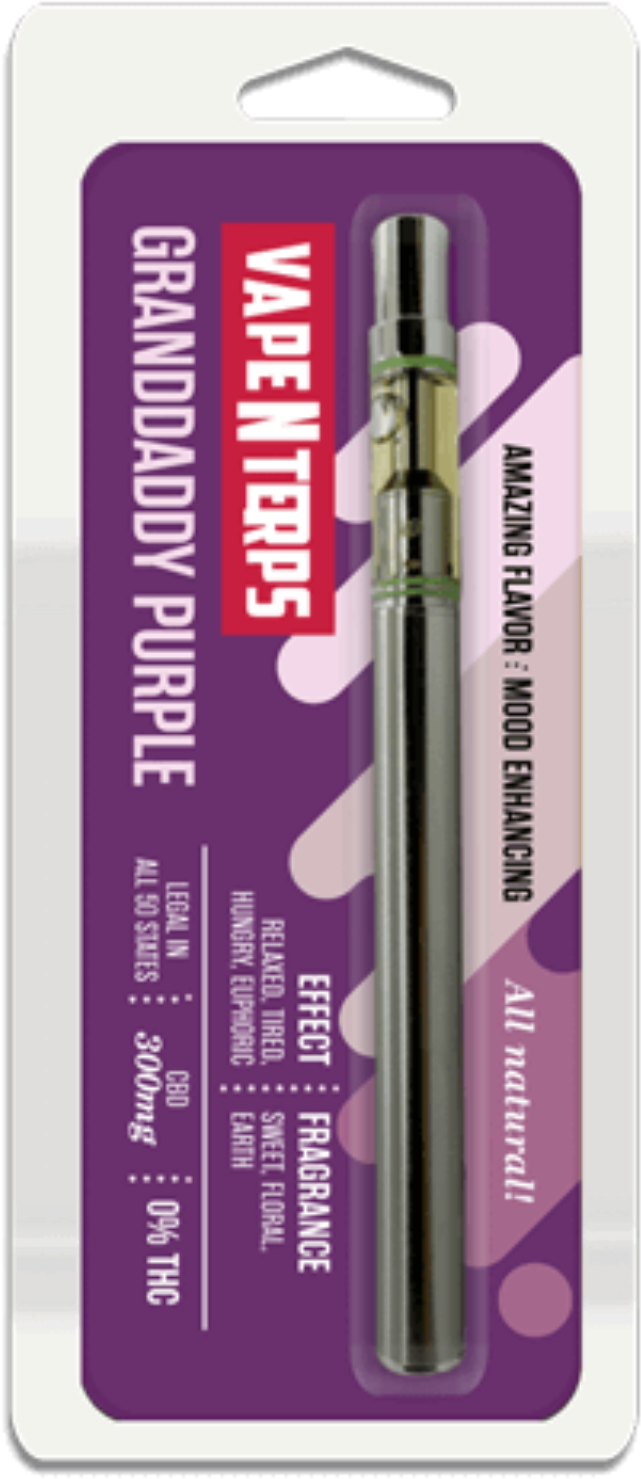 Vape Pen_ Granddaddy Purple_ Packaging