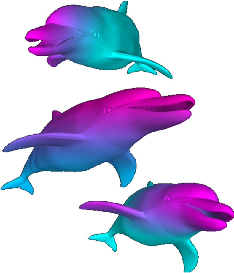 Vaporwave Aesthetic Dolphins